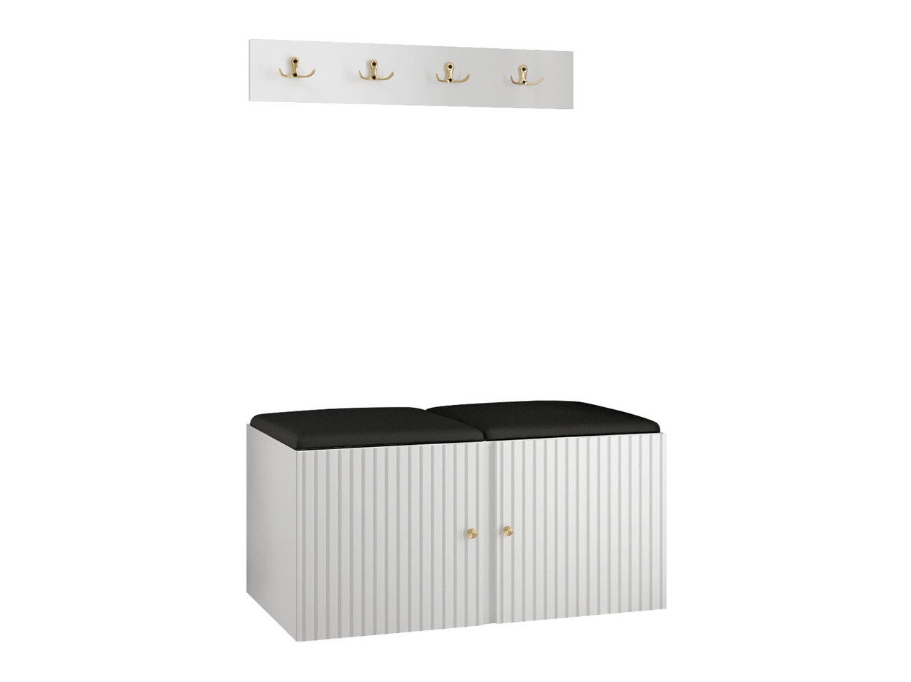 Set za hodnik Hartford 384 (Belo)