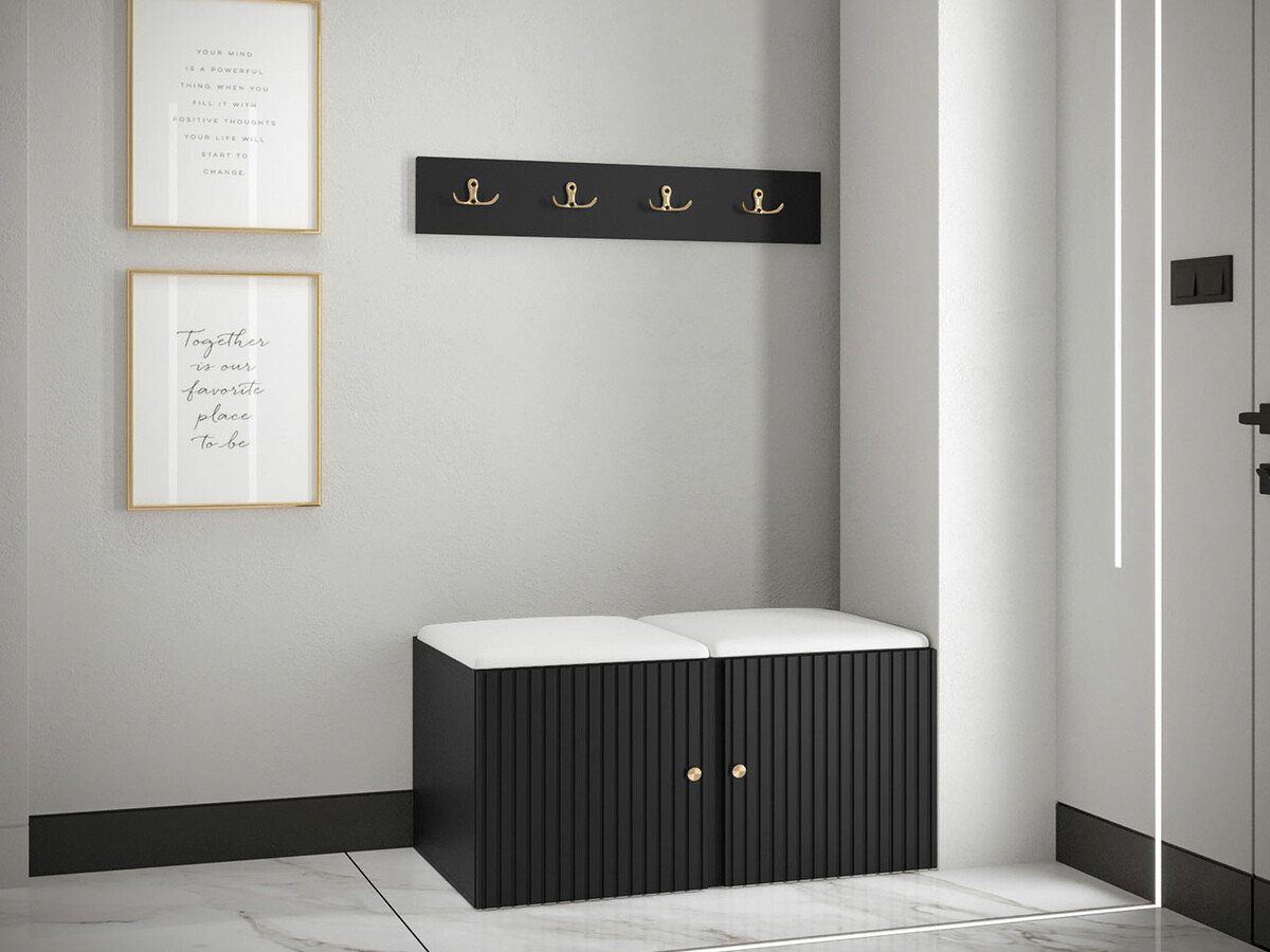 Set za hodnik Hartford 384 (Crno)