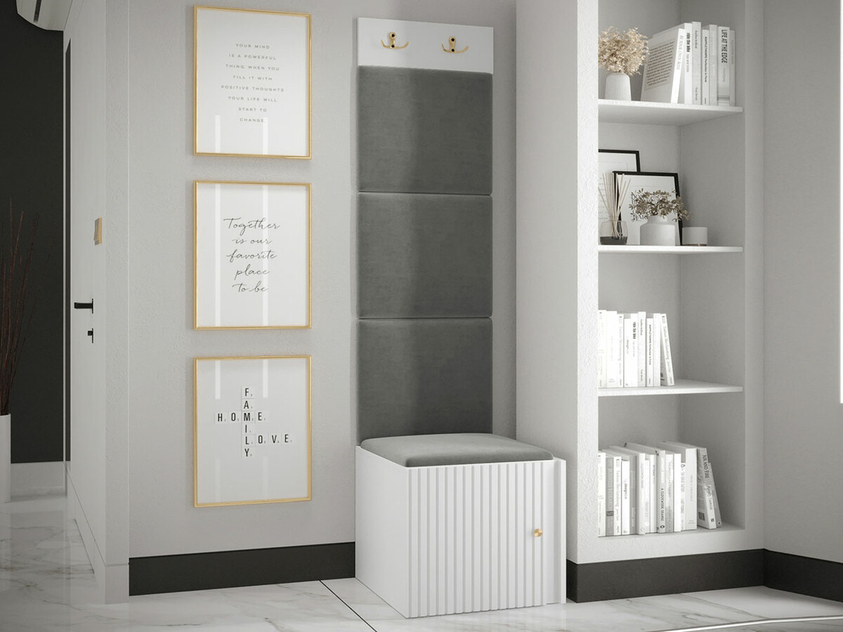 Set za hodnik Hartford 386 (Belo)