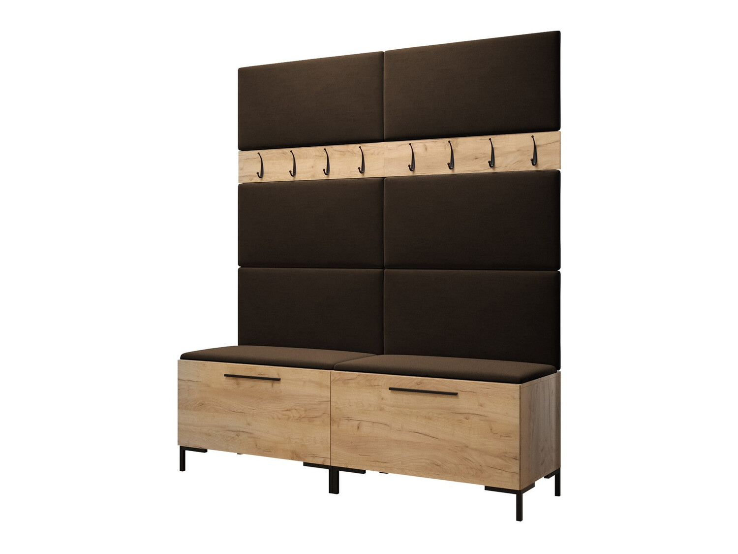Set za hodnik Nomal II (Craft hrast)