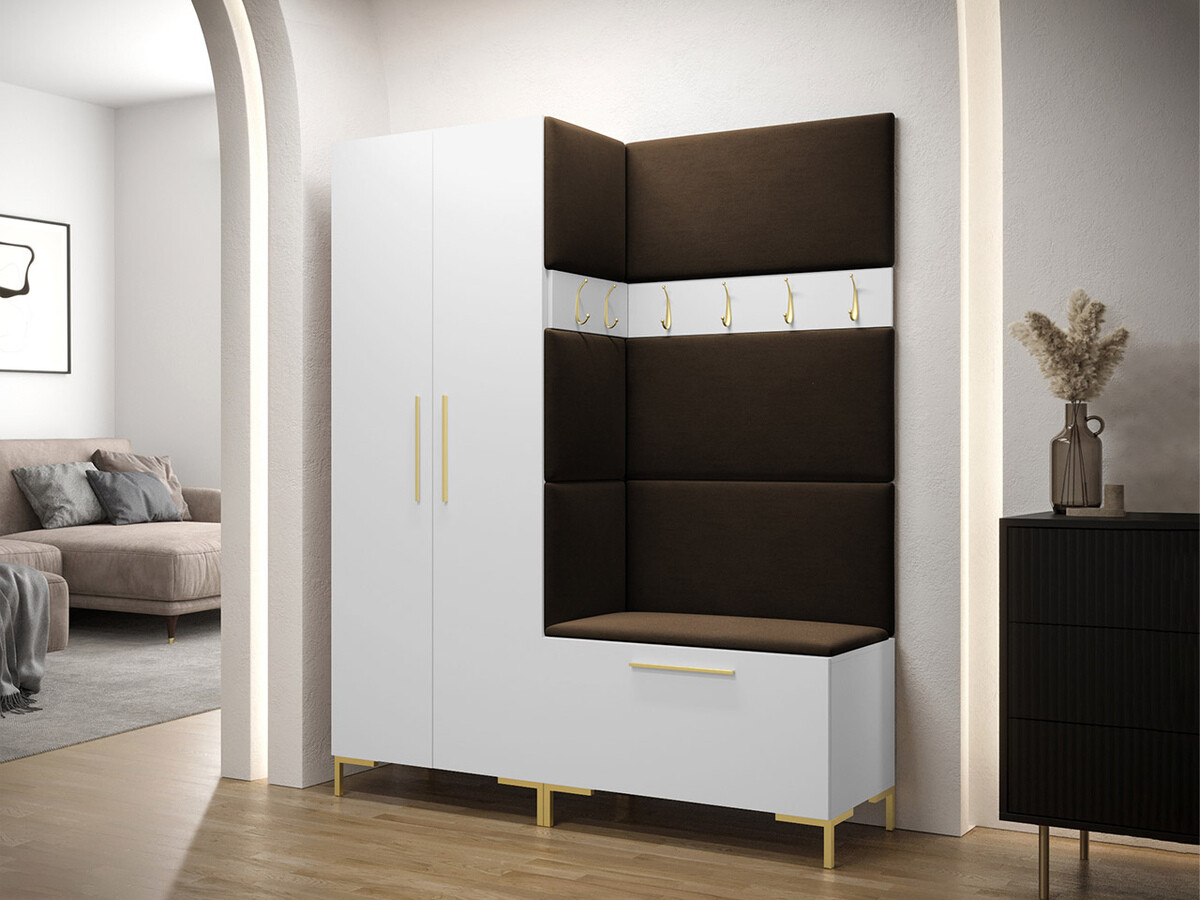 Set za hodnik Tivsoa 100 (Belo)