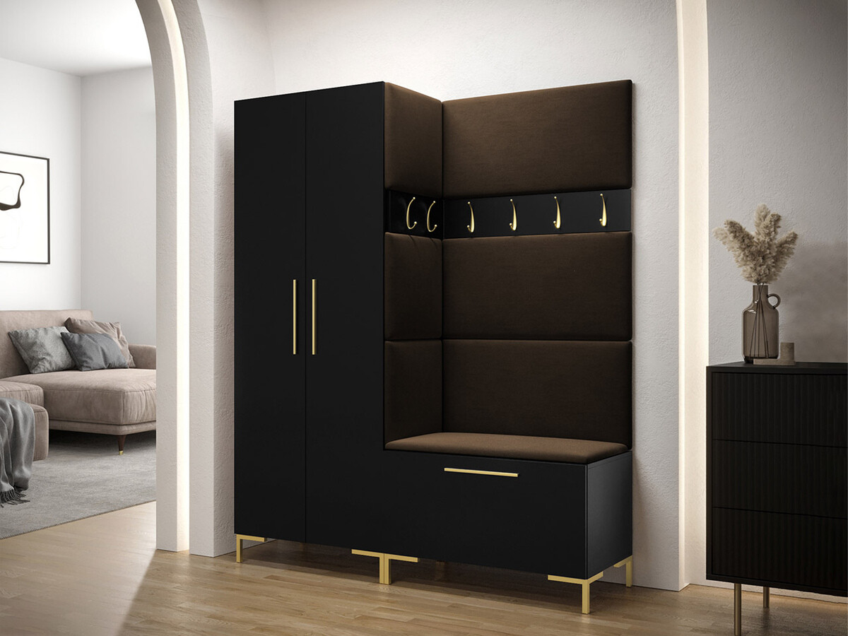 Set za hodnik Tivsoa 100 (Crno)