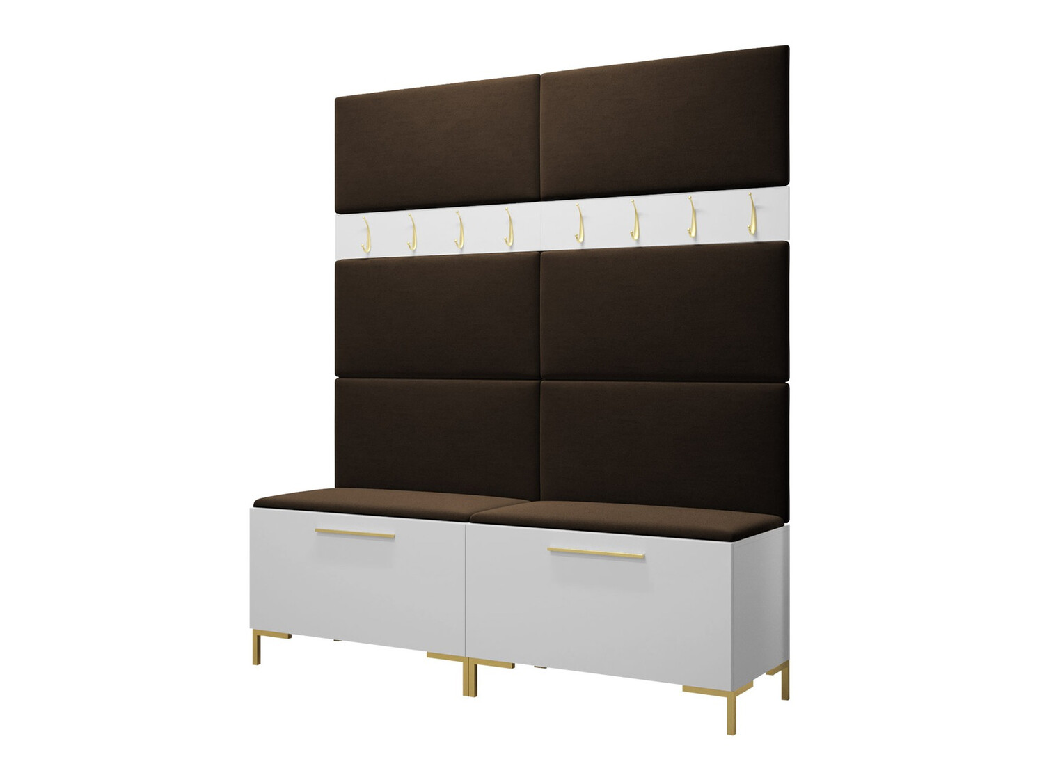 Set za hodnik Tivsoa 101 (Belo)