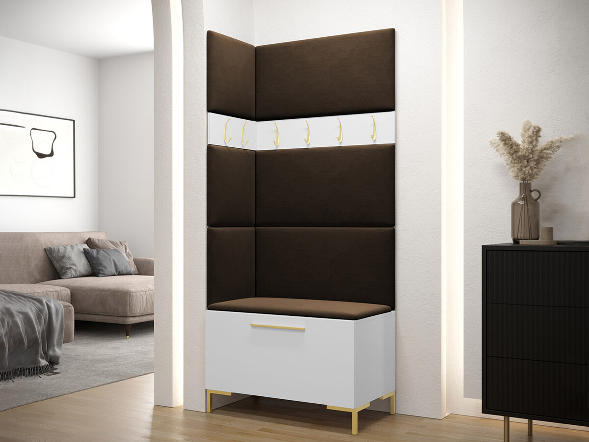 Set za hodnik Tivsoa 103 (Belo)