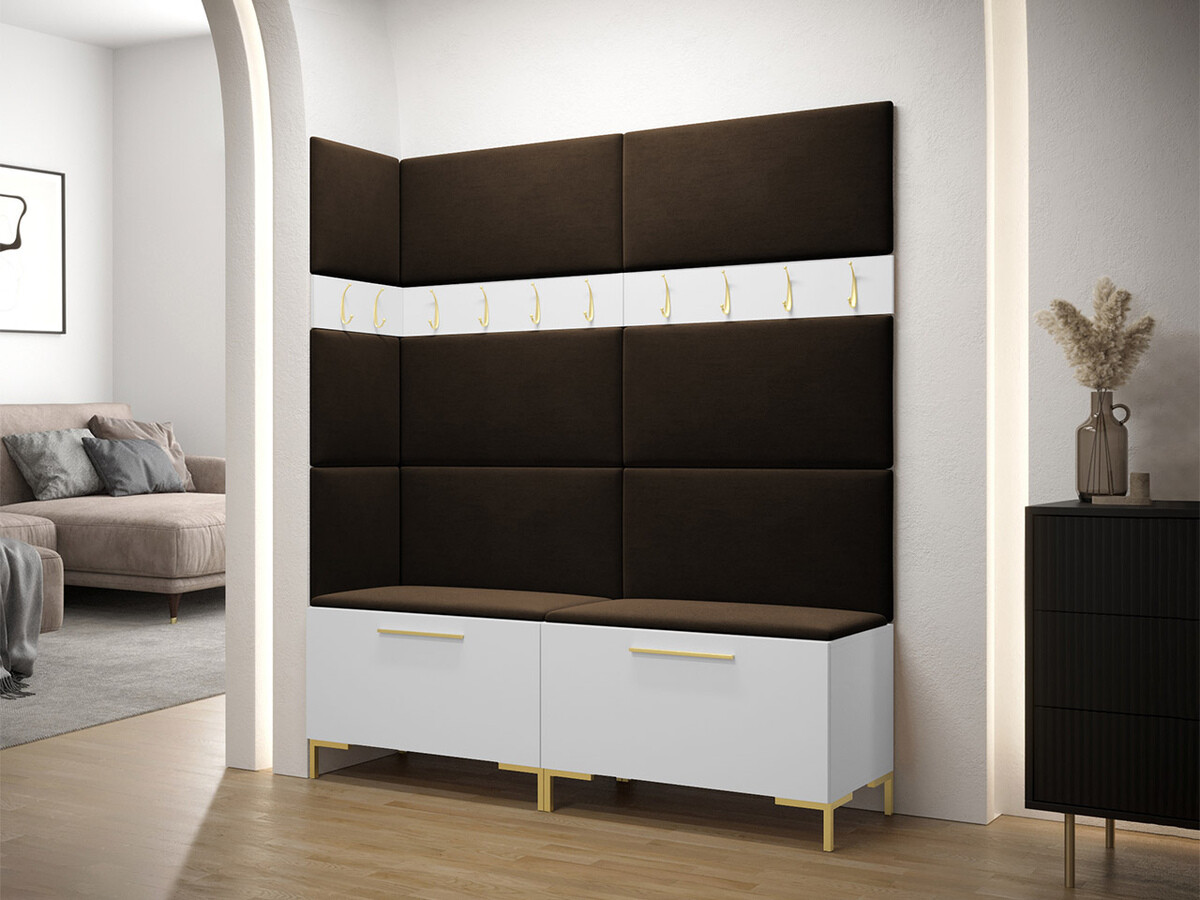 Set za hodnik Tivsoa 104 (Belo)