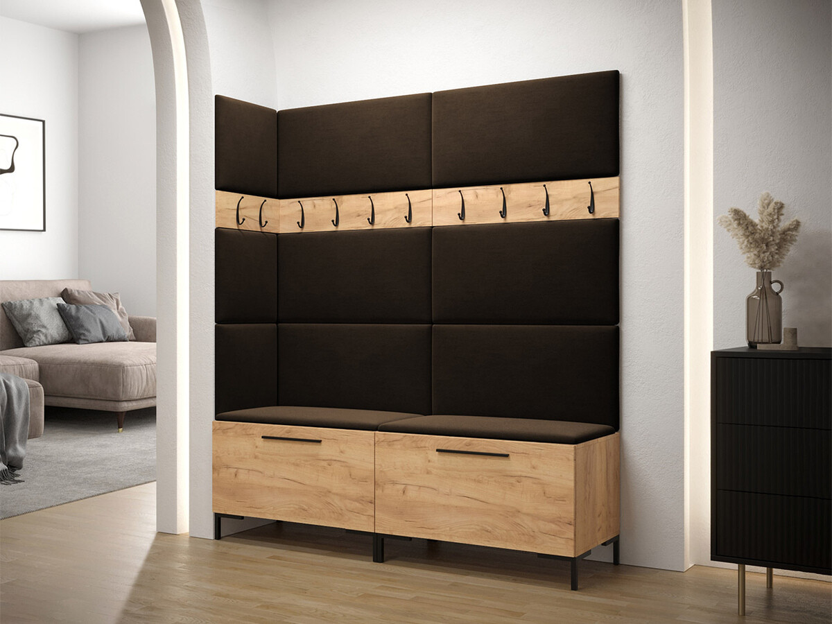 Set za hodnik Tivsoa 104 (Craft hrast)