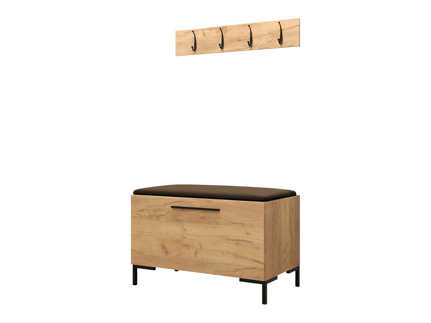 Set za hodnik Tivsoa 108 (Craft hrast)