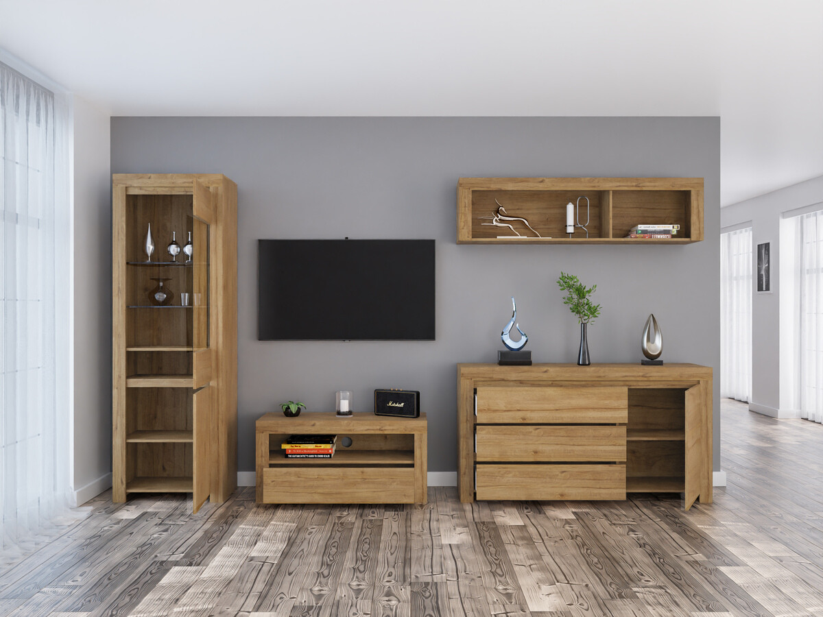 Set za dnevnu sobu Sonsoru 144 (Hrast)