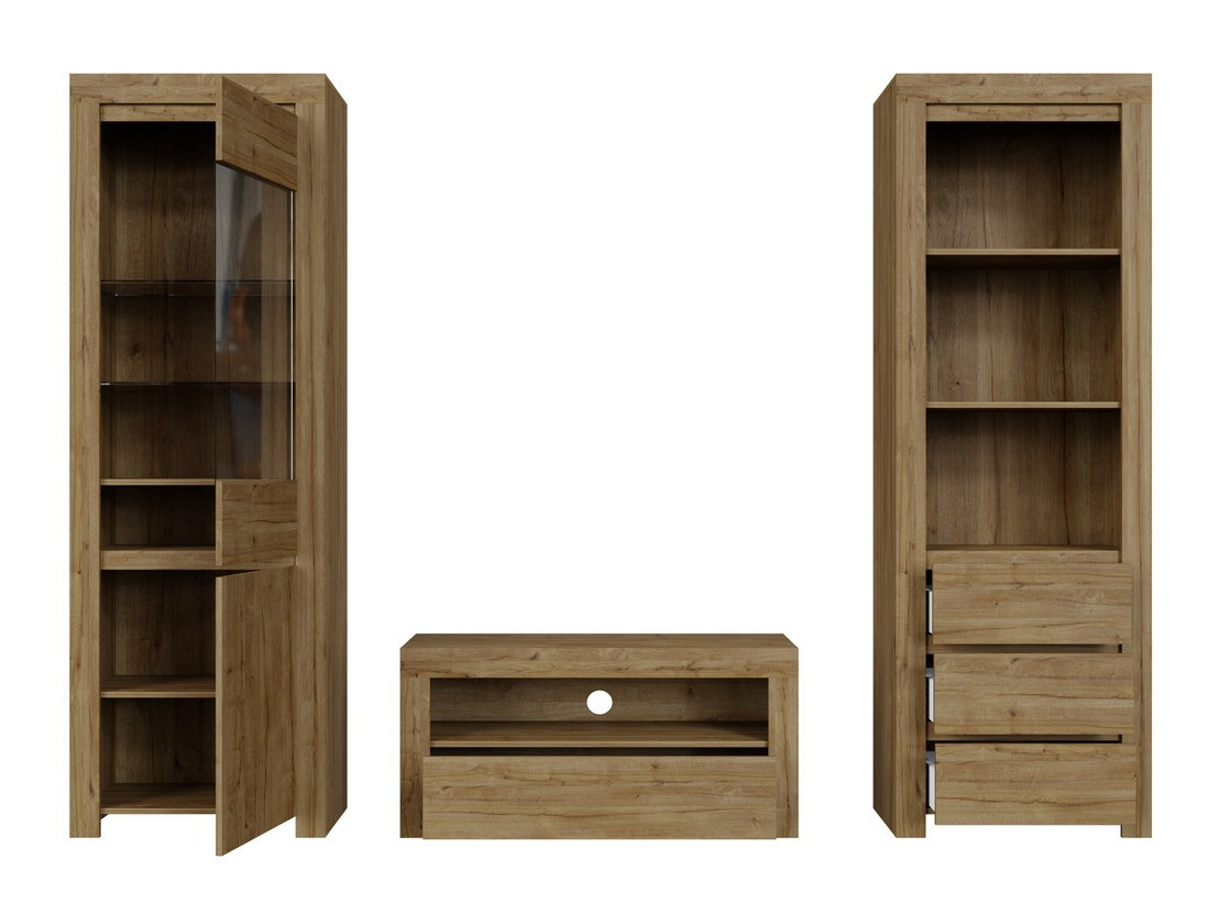 Set za dnevnu sobu Sonsoru 145 (Hrast)