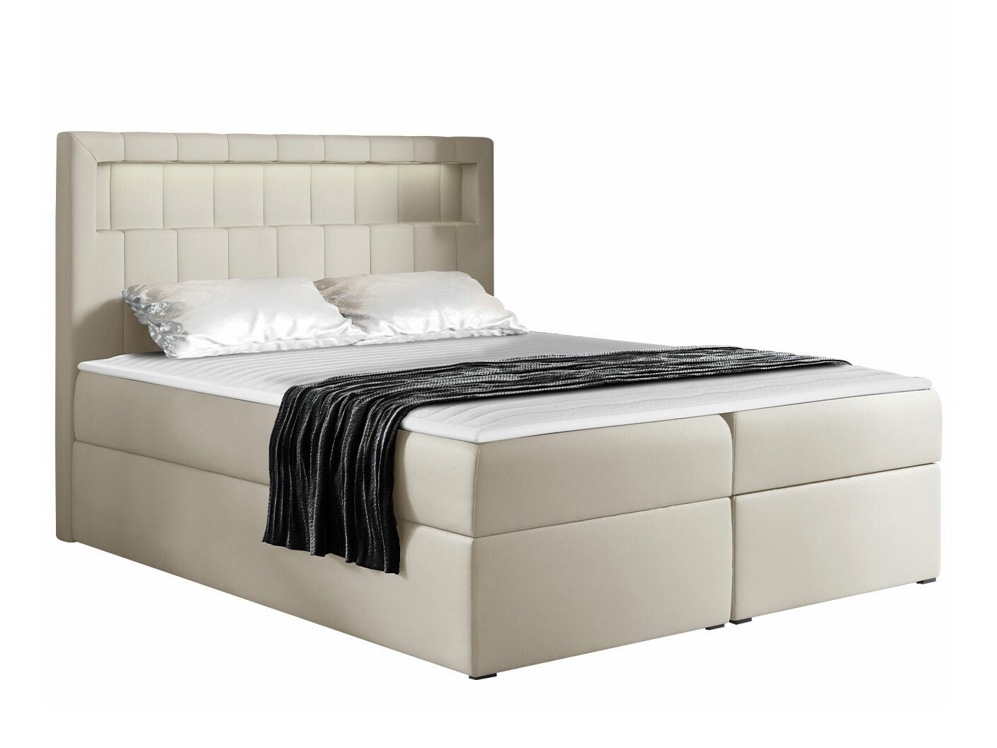 Boxspring krevet Baltimore 131 (Soft 033)