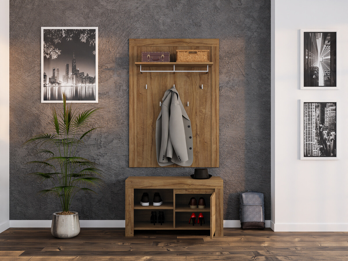 Set za hodnik Sonsoru 140 (Hrast)