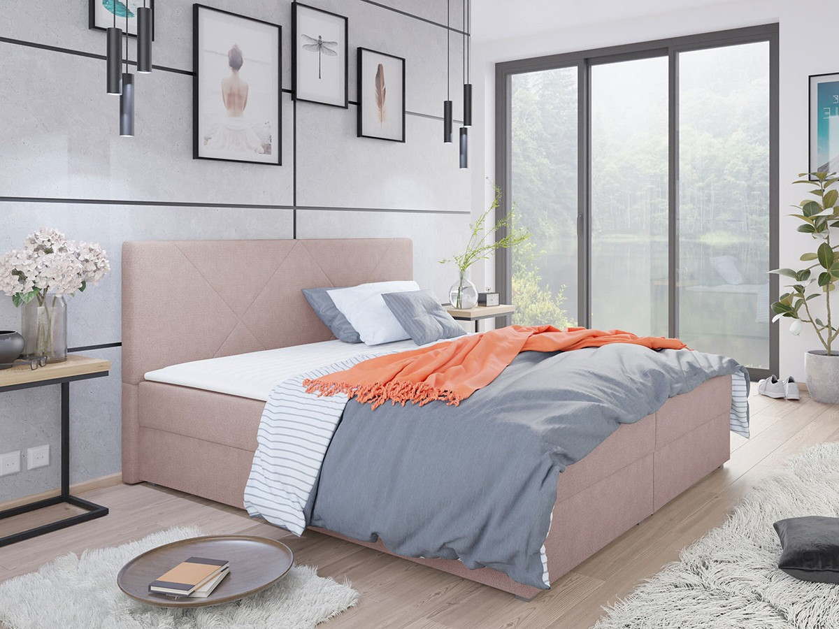 Boxspring krevet Memphis 117 (Rico 19)