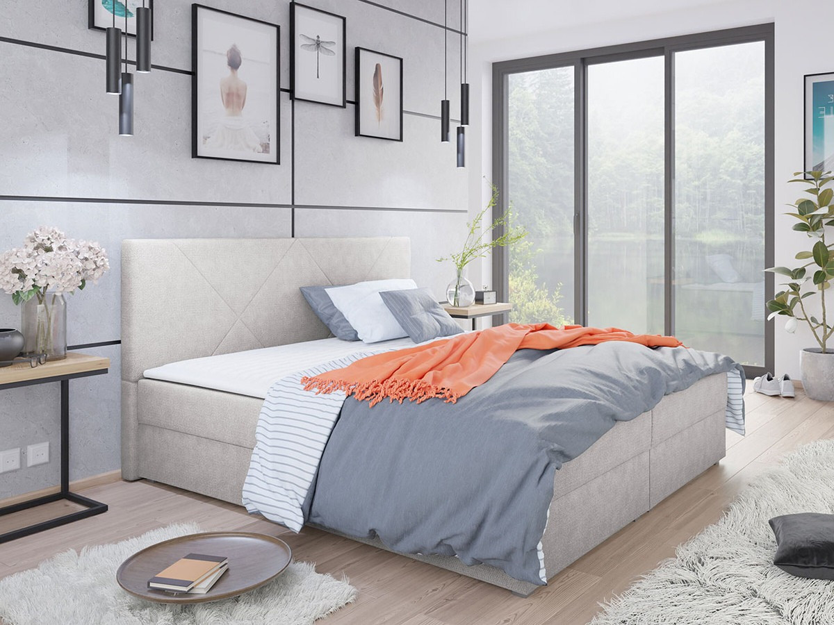 Boxspring krevet Memphis 117 (Rico 20)