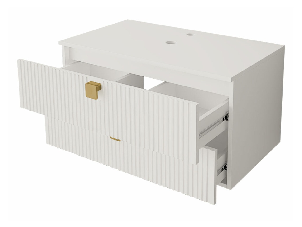 Set za kupatilo Orlvera 105 (Crno)