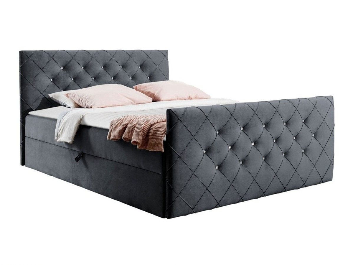 Boxspring krevet Baltimore 158 (Amor Velvet 4321)