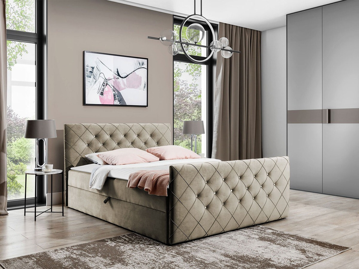 Boxspring krevet Baltimore 158 (Magic Velvet 2208)