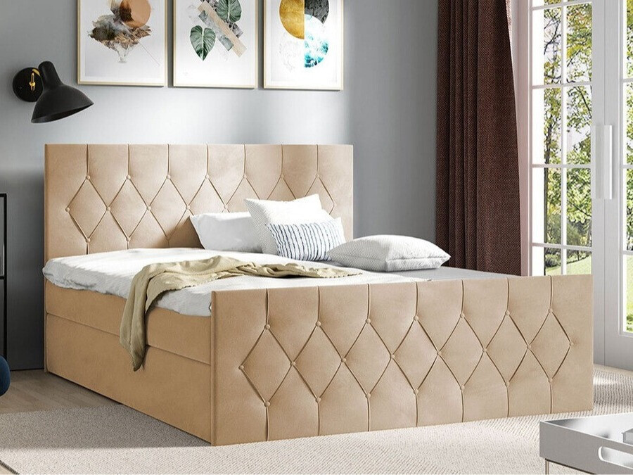 Boxspring krevet Baltimore 161 (Mikrofaza 05)