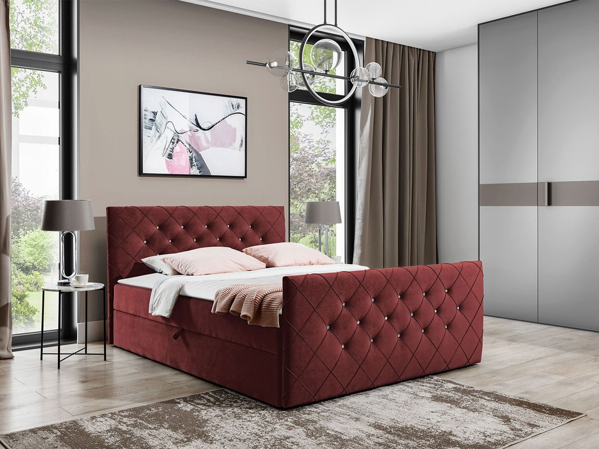 Boxspring krevet Carmen (Amor Velvet 4306)