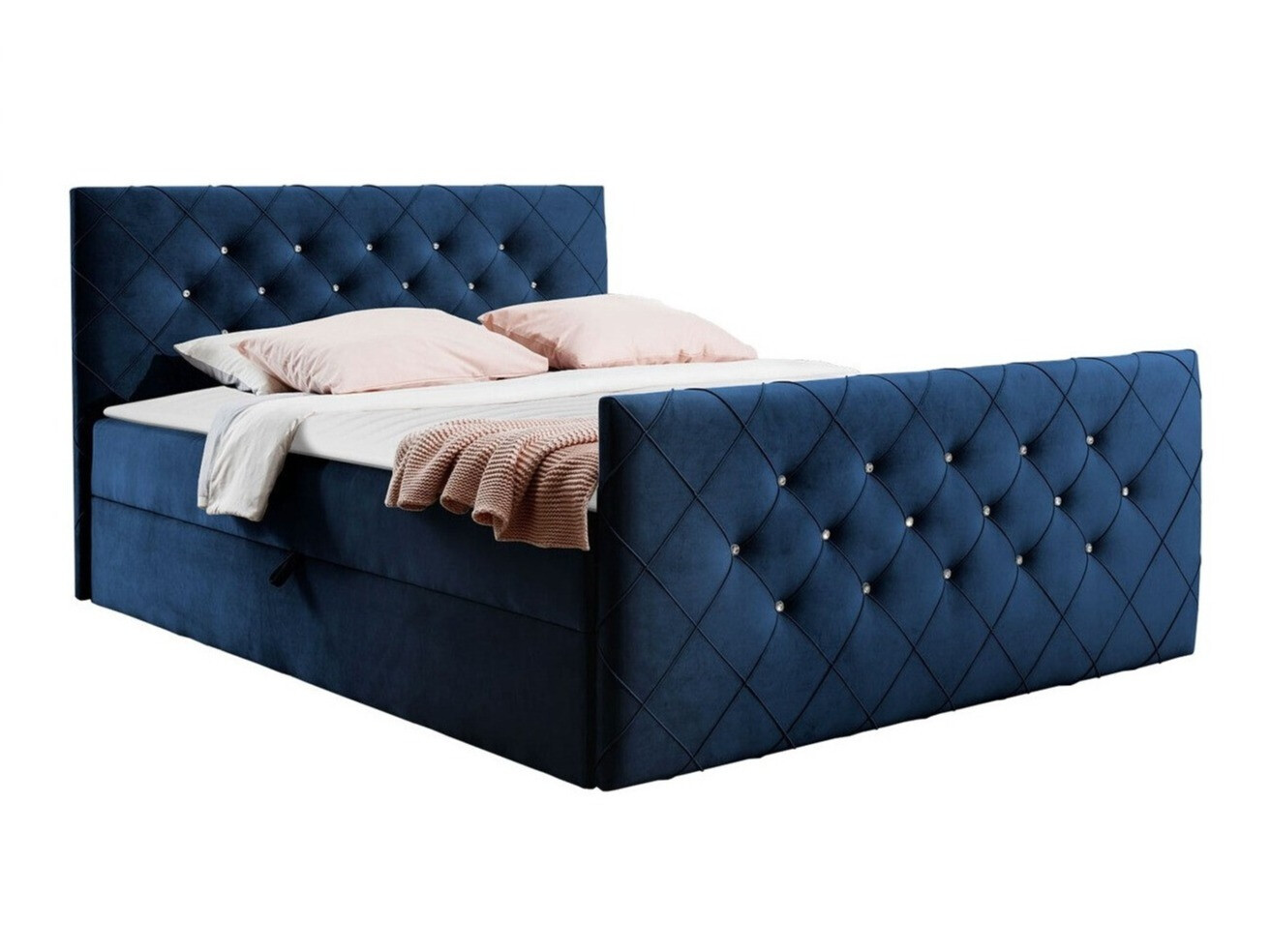 Boxspring krevet Carmen (Amor Velvet 4313)