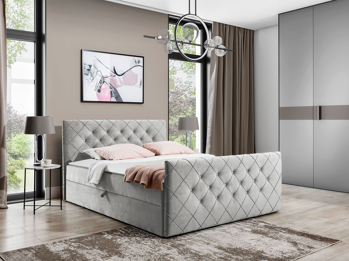 Boxspring krevet Carmen (Amor Velvet 4318)