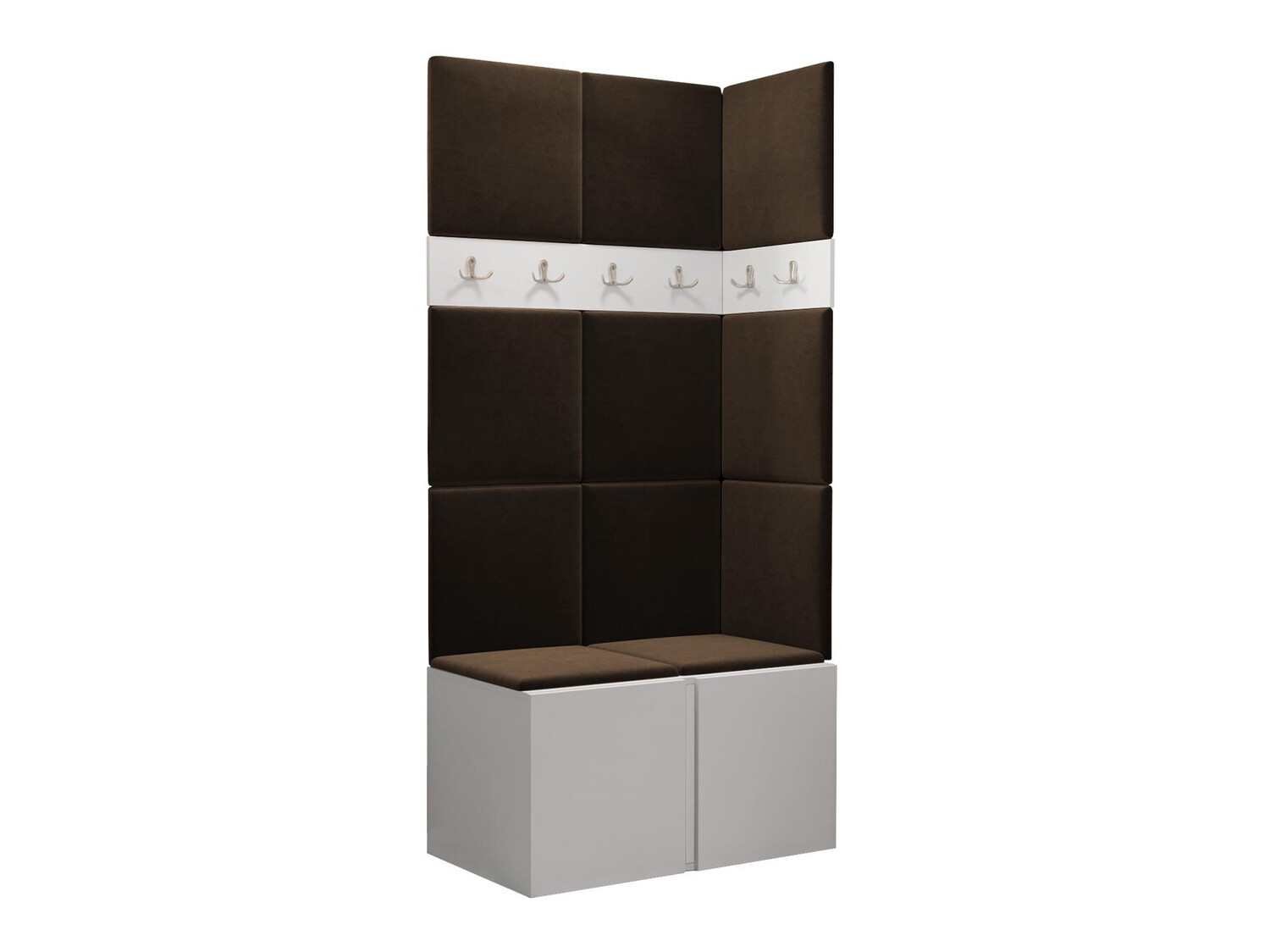 Set za hodnik Hartford 264 (Belo)