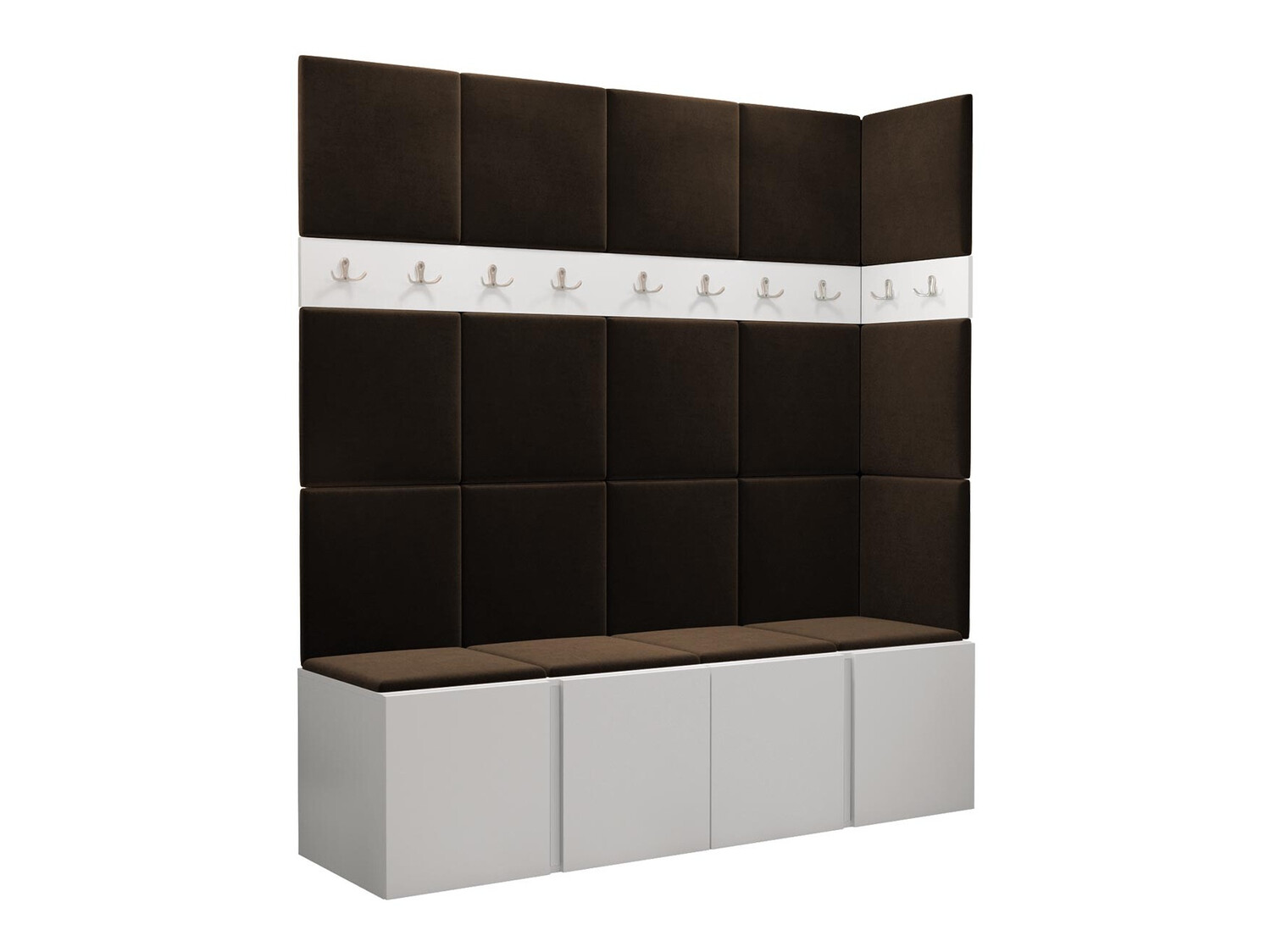 Set za hodnik Hartford 265 (Belo)