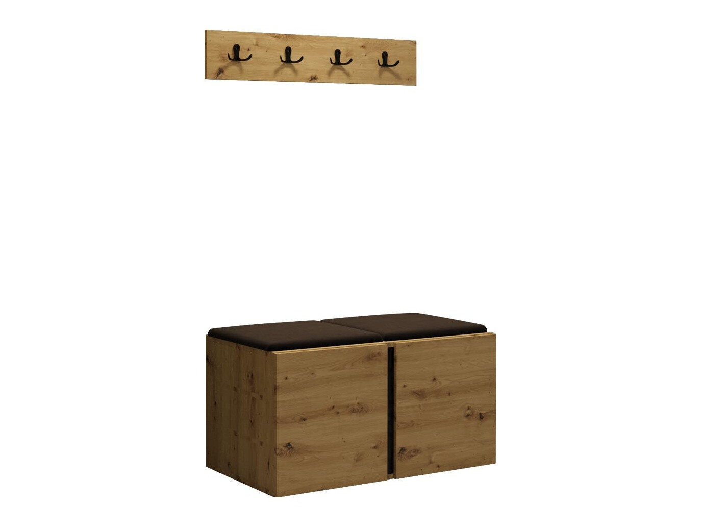 Set za hodnik Pinis VI (Artisan hrast)