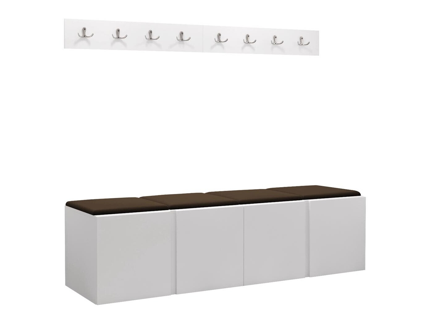 Set za hodnik Pinis VII (Belo)