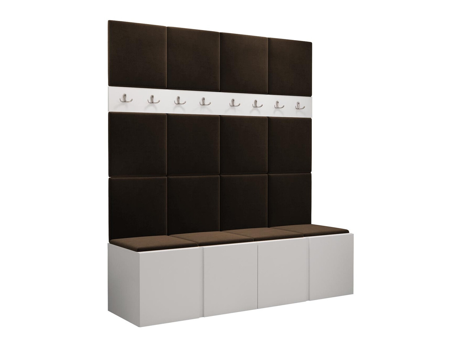 Set za hodnik Hartford 268 (Belo)