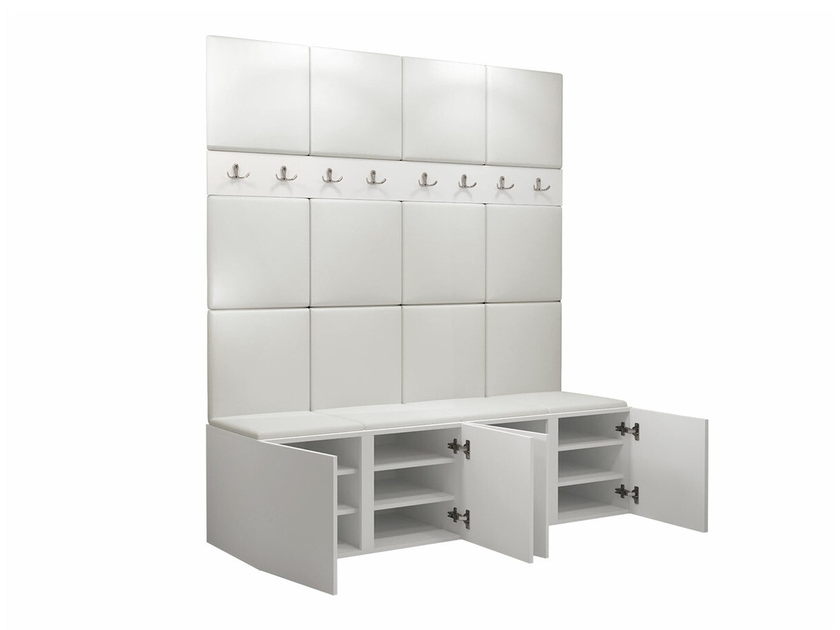 Set za hodnik Hartford 268 (Belo)