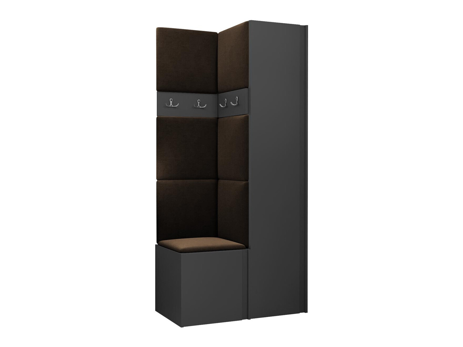 Set za hodnik Hartford 348 (Graphite)