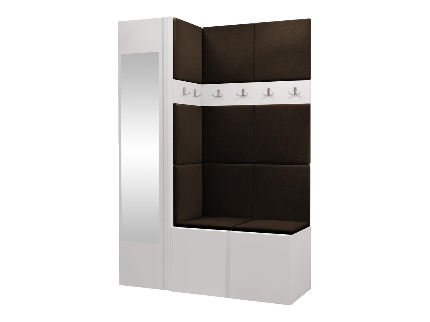 Set za hodnik Hartford 277 (Belo)