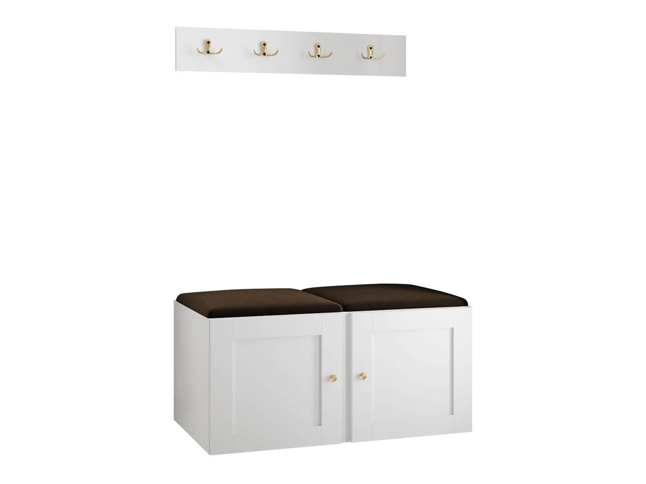 Set za hodnik Hartford 376 (Belo)