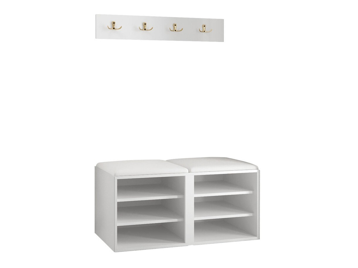 Set za hodnik Hartford 384 (Belo)