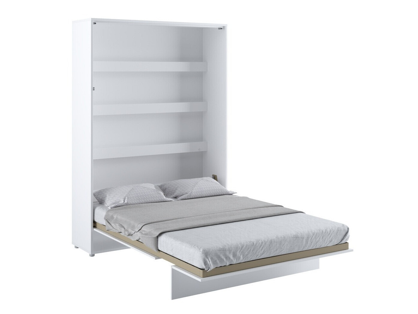 Zidni krevet Concept Pro Lenart (Belo)