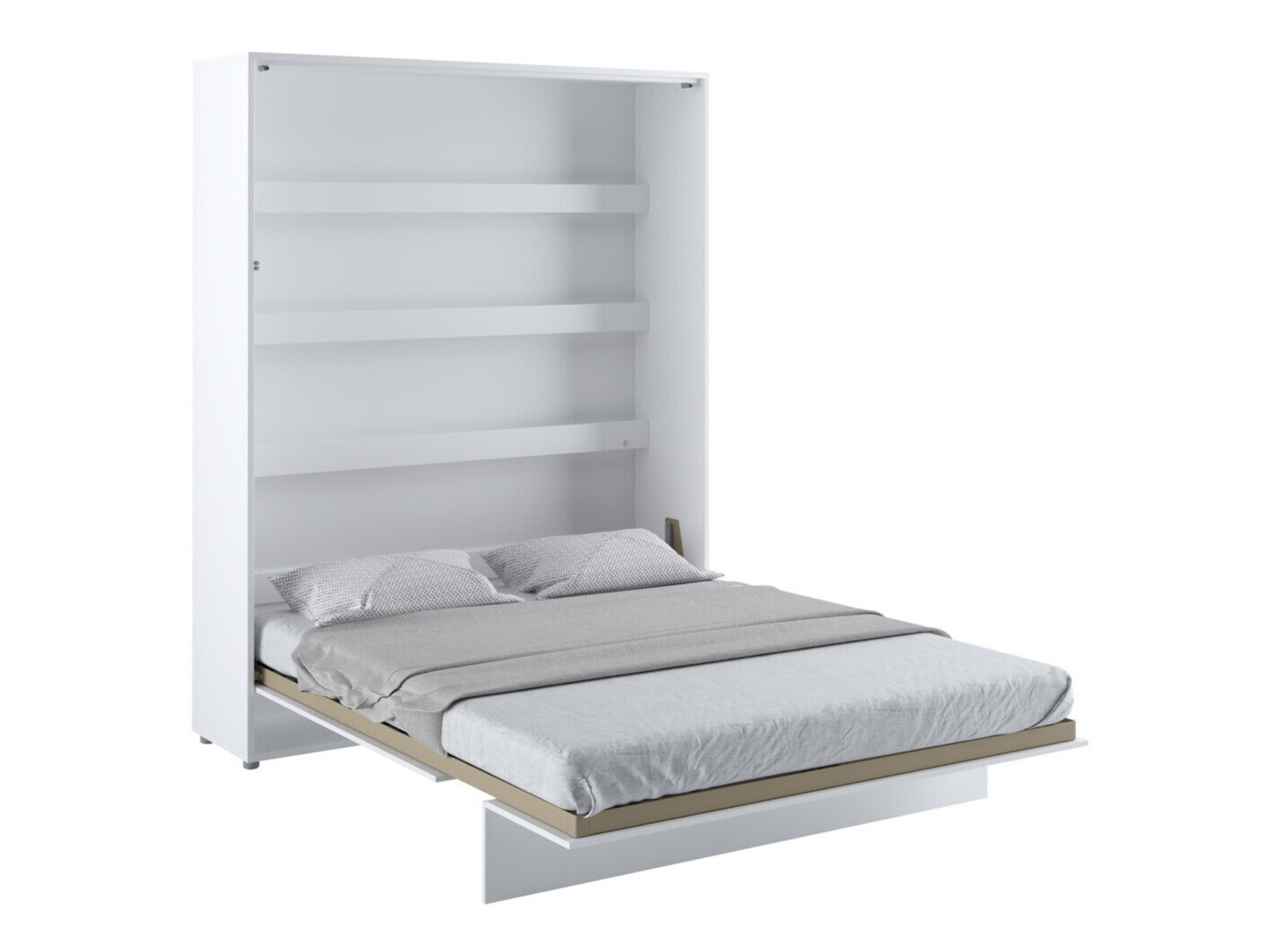 Zidni krevet Concept Pro Lenart (Belo)