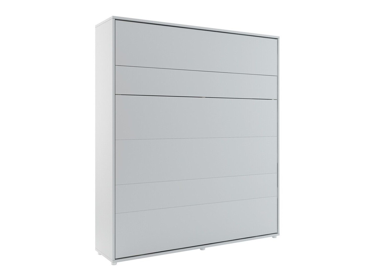 Zidni krevet Concept Pro Lenart Levfere 102 (Sivo)