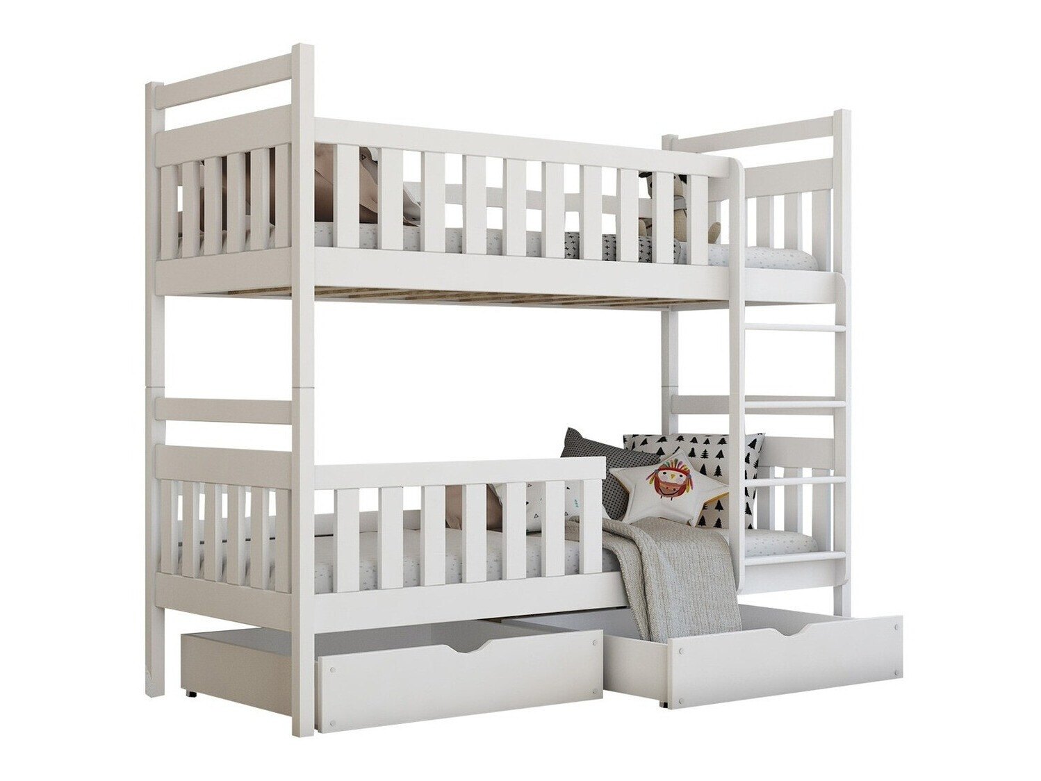 Krevet na sprat Vista 100 (Belo)