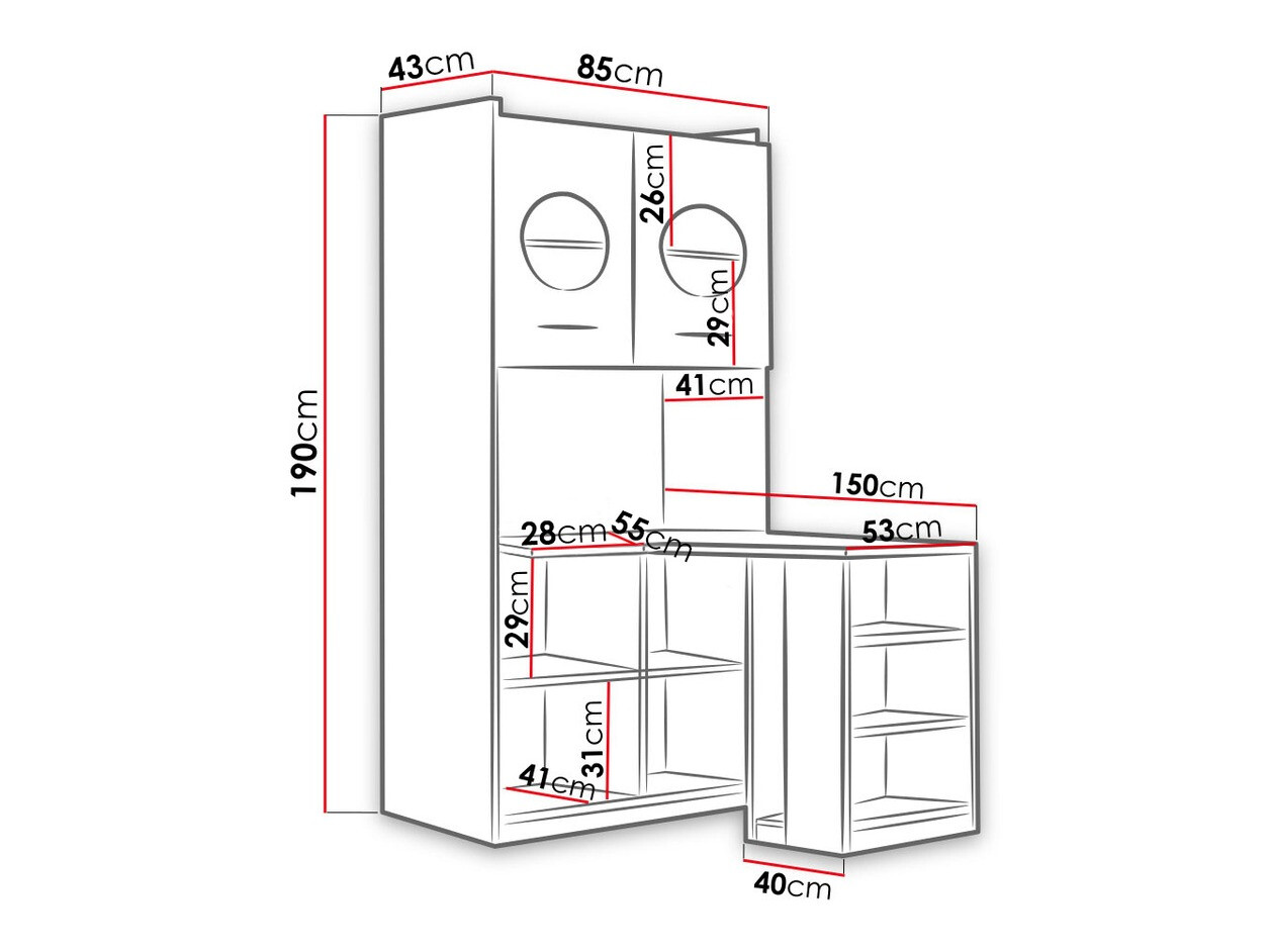 Kancelarijski sto Salmere 104