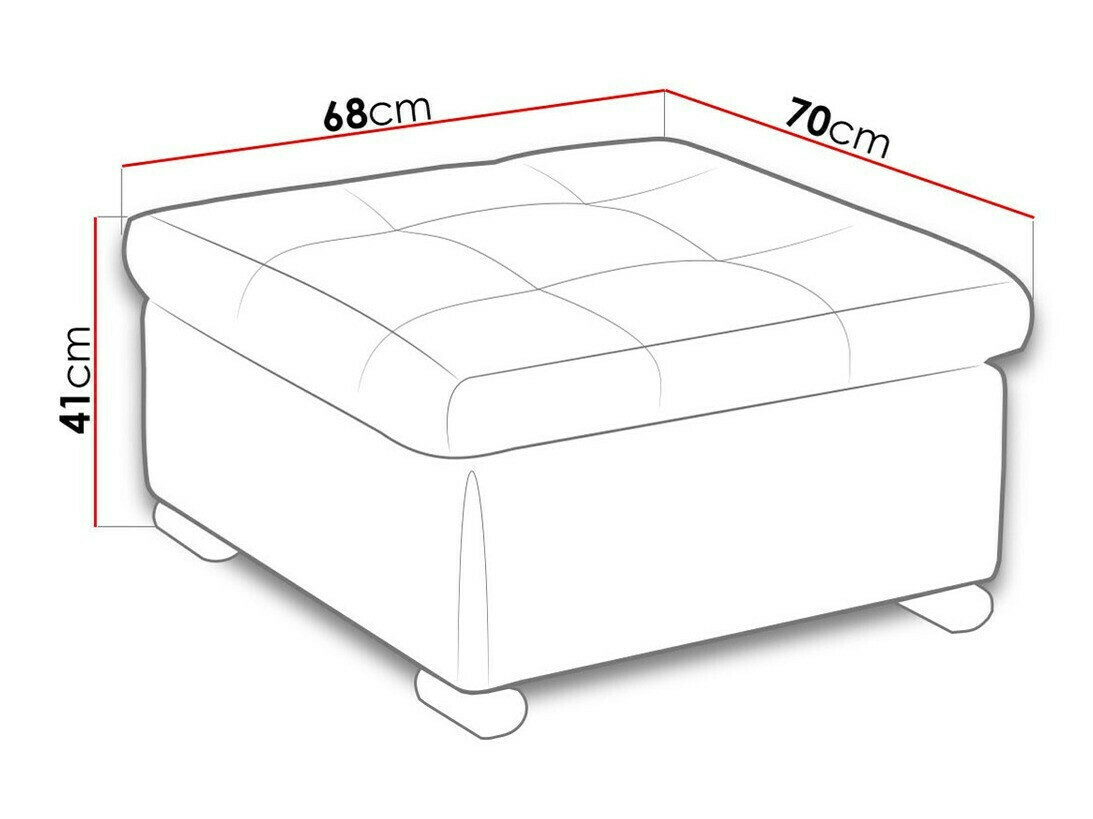 Tapaciran nameštaj set Comfivo 218 (Soft 020 + Majorka 03)