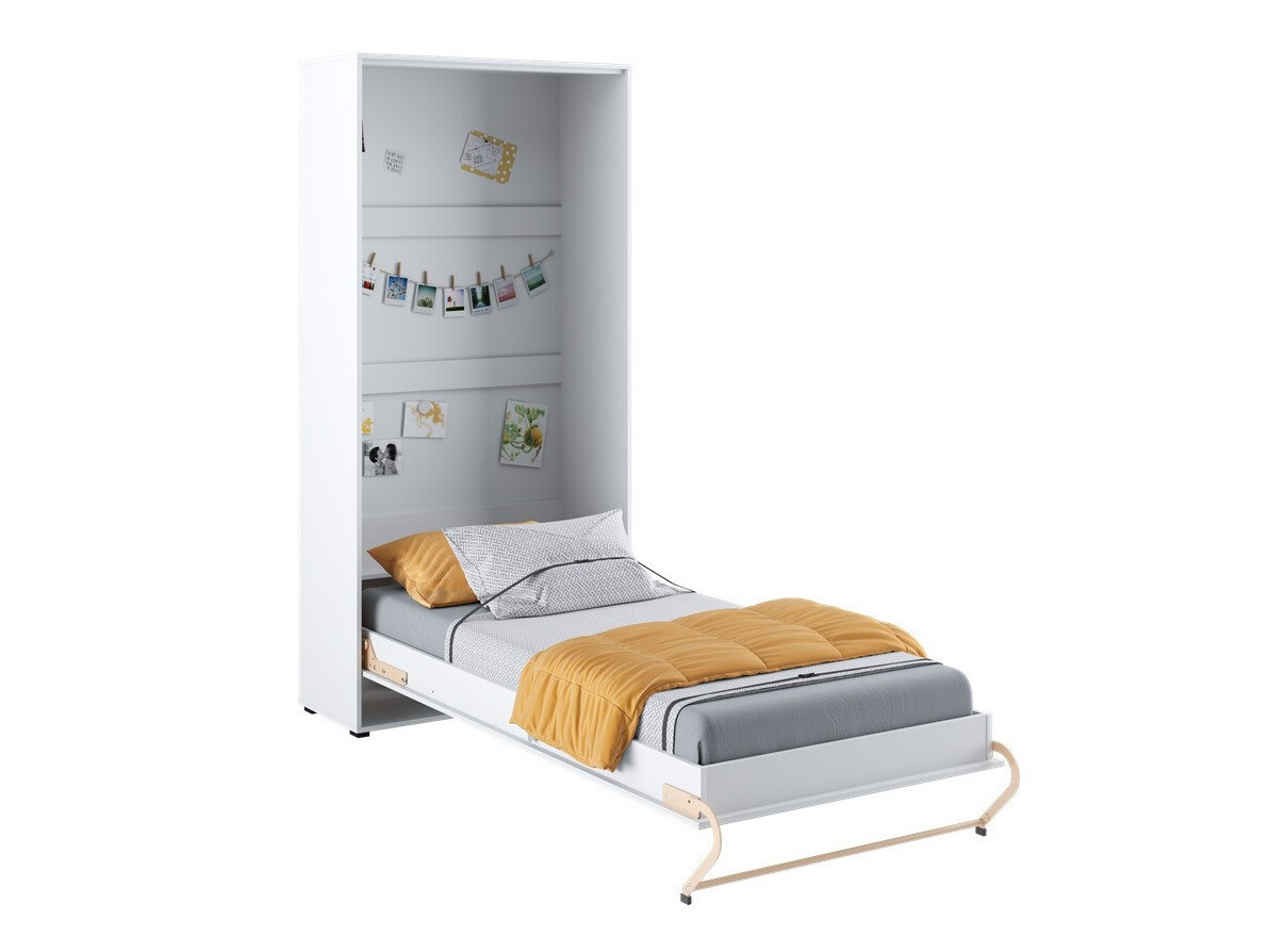 Zidni krevet Concept Pro Lenart III (Belo)