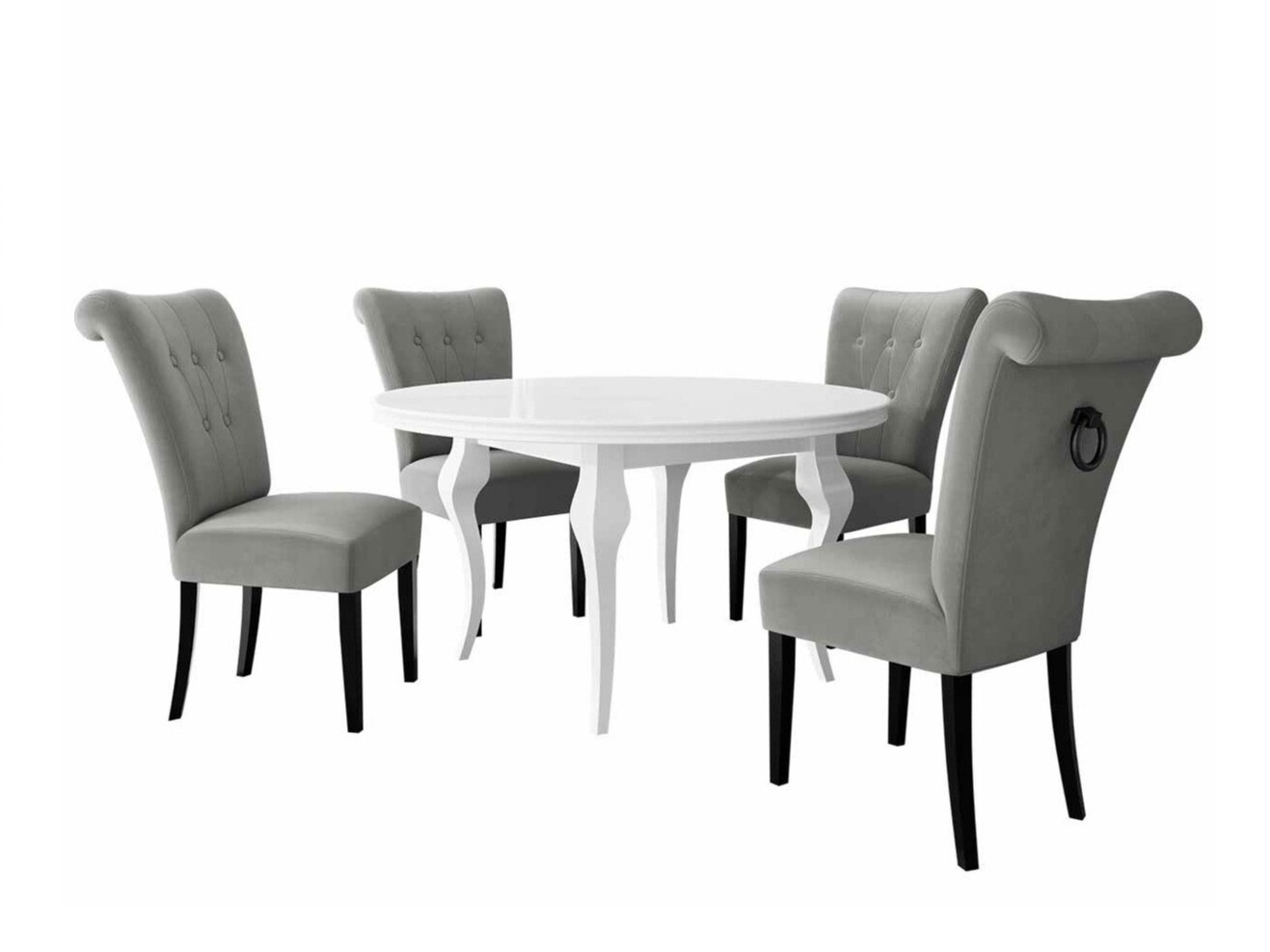 Trpezarijski set Racine 143 (Crno)