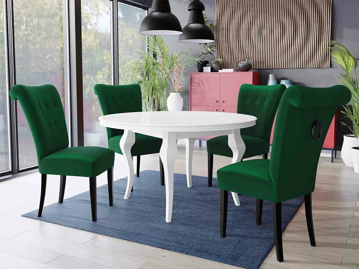 Trpezarijski set Racine 143 (Crno)