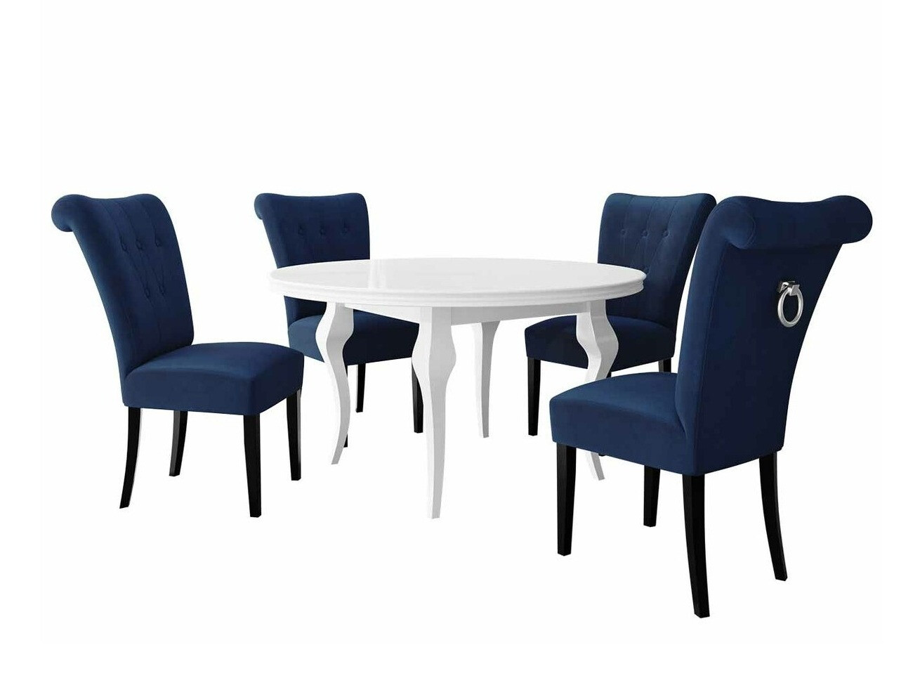 Trpezarijski set Racine 143 (Srebrna)