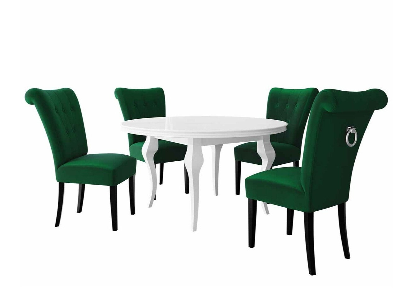 Trpezarijski set Racine 143 (Srebrna)