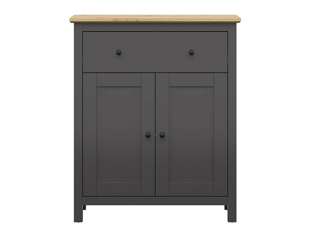 Komoda Sordoro 126 (Graphite + Zanatski hrast)