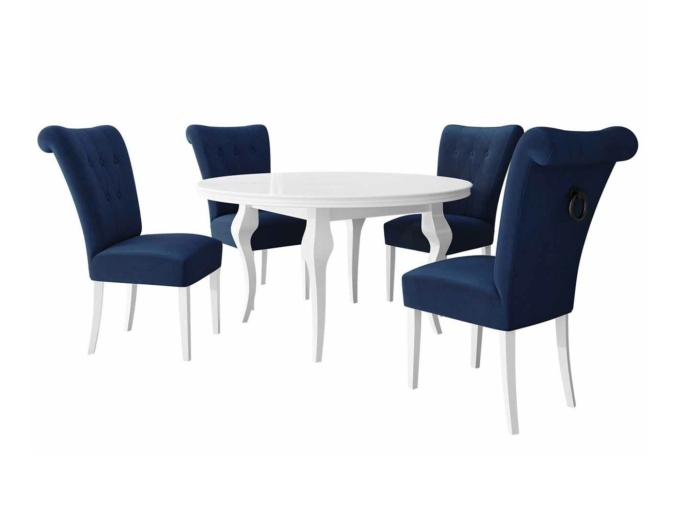 Trpezarijski set Racine 142 (Crno)