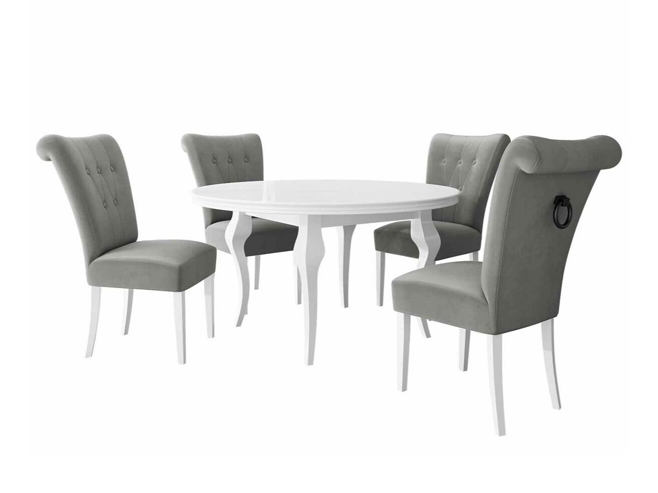 Trpezarijski set Racine 142 (Crno)