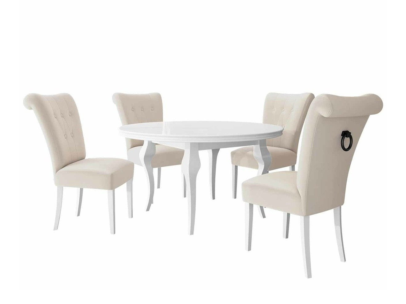 Trpezarijski set Racine 142 (Crno)