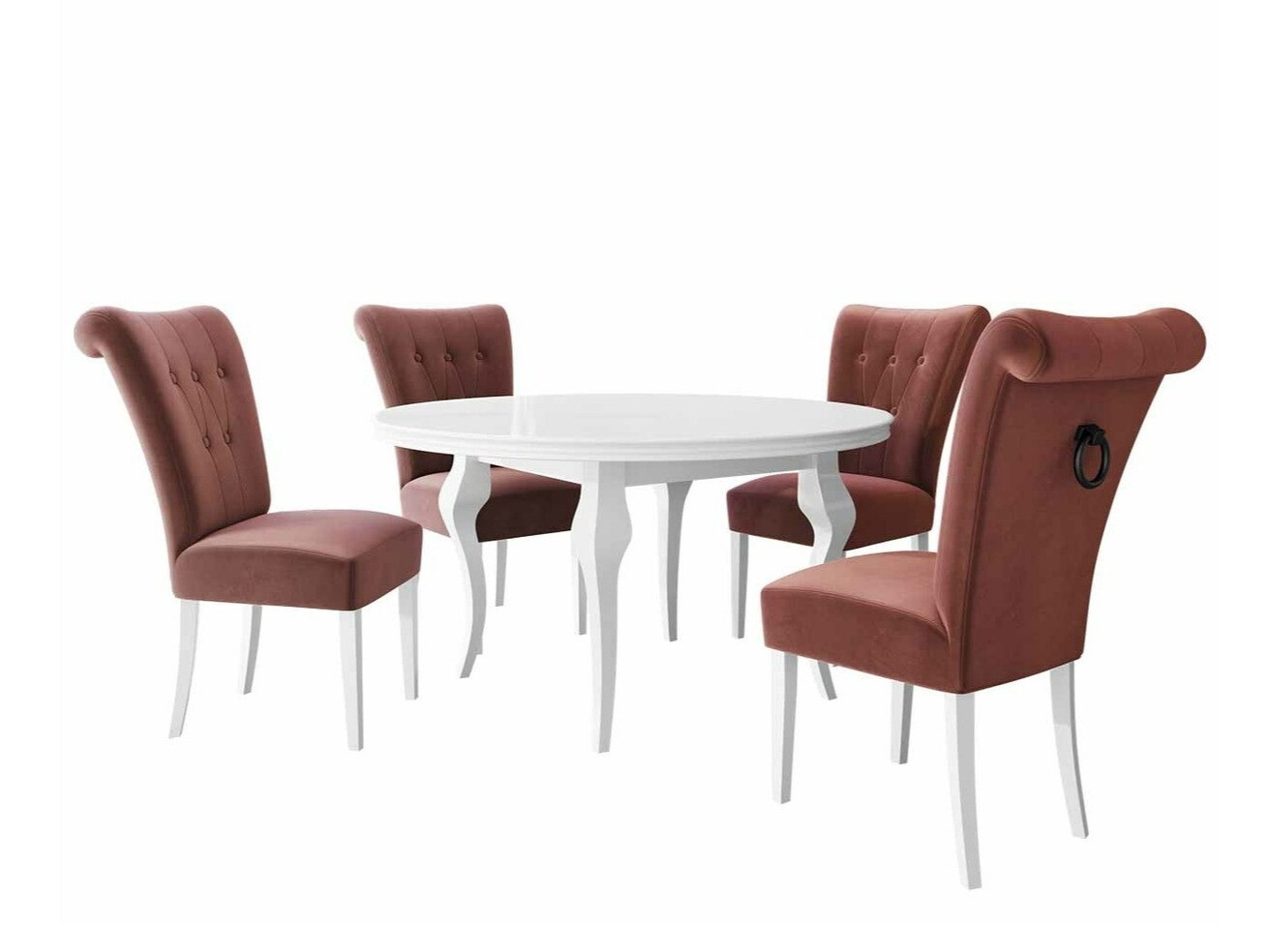 Trpezarijski set Racine 142 (Crno)